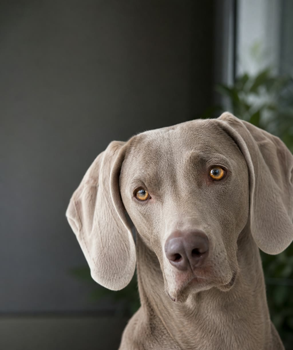 Hund genießt einen gemeinsamen Alltagsmoment