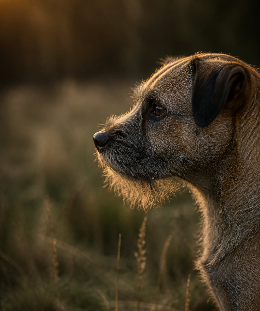 Hund genießt einen gemeinsamen Alltagsmoment