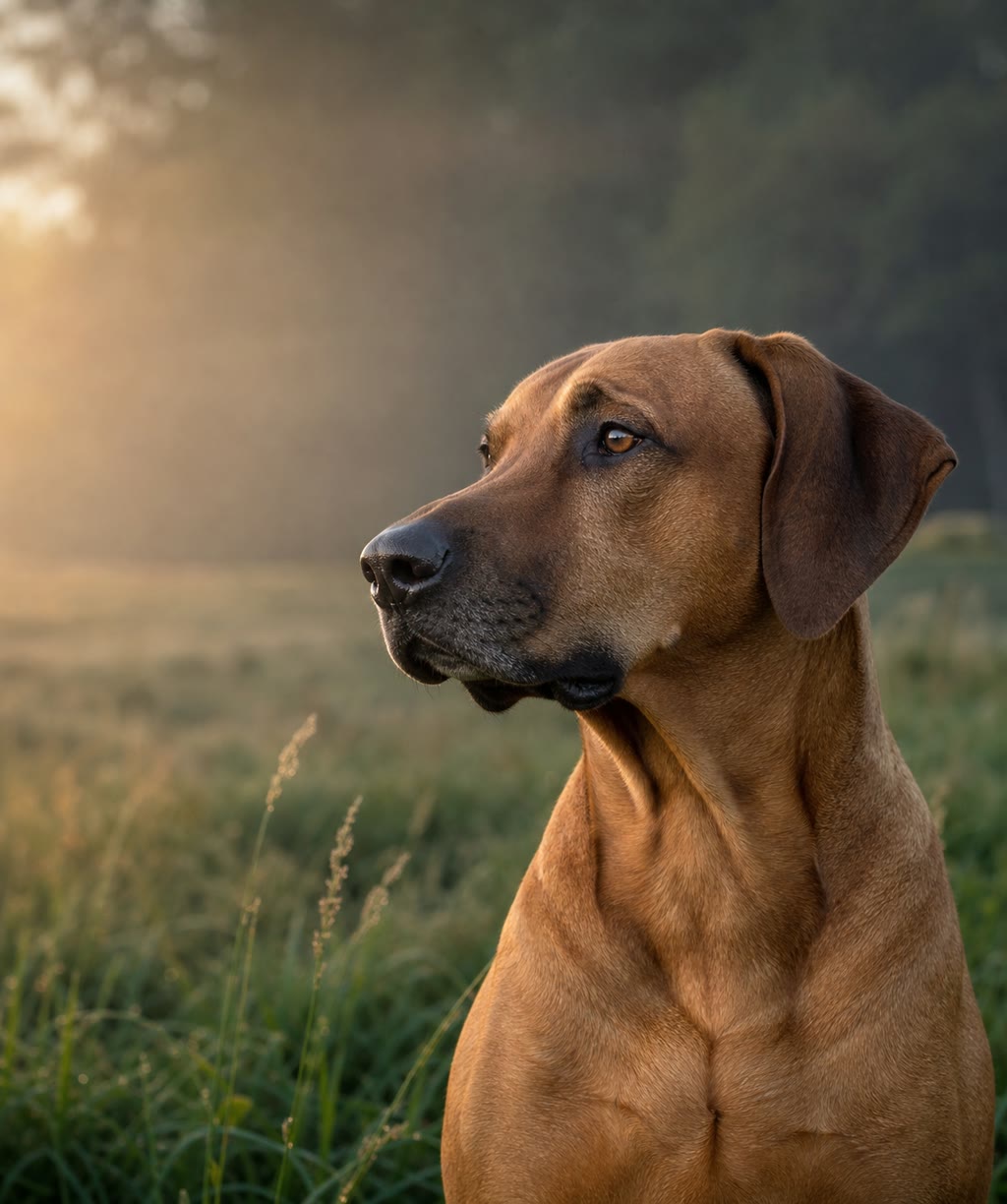 Hund genießt einen gemeinsamen Alltagsmoment
