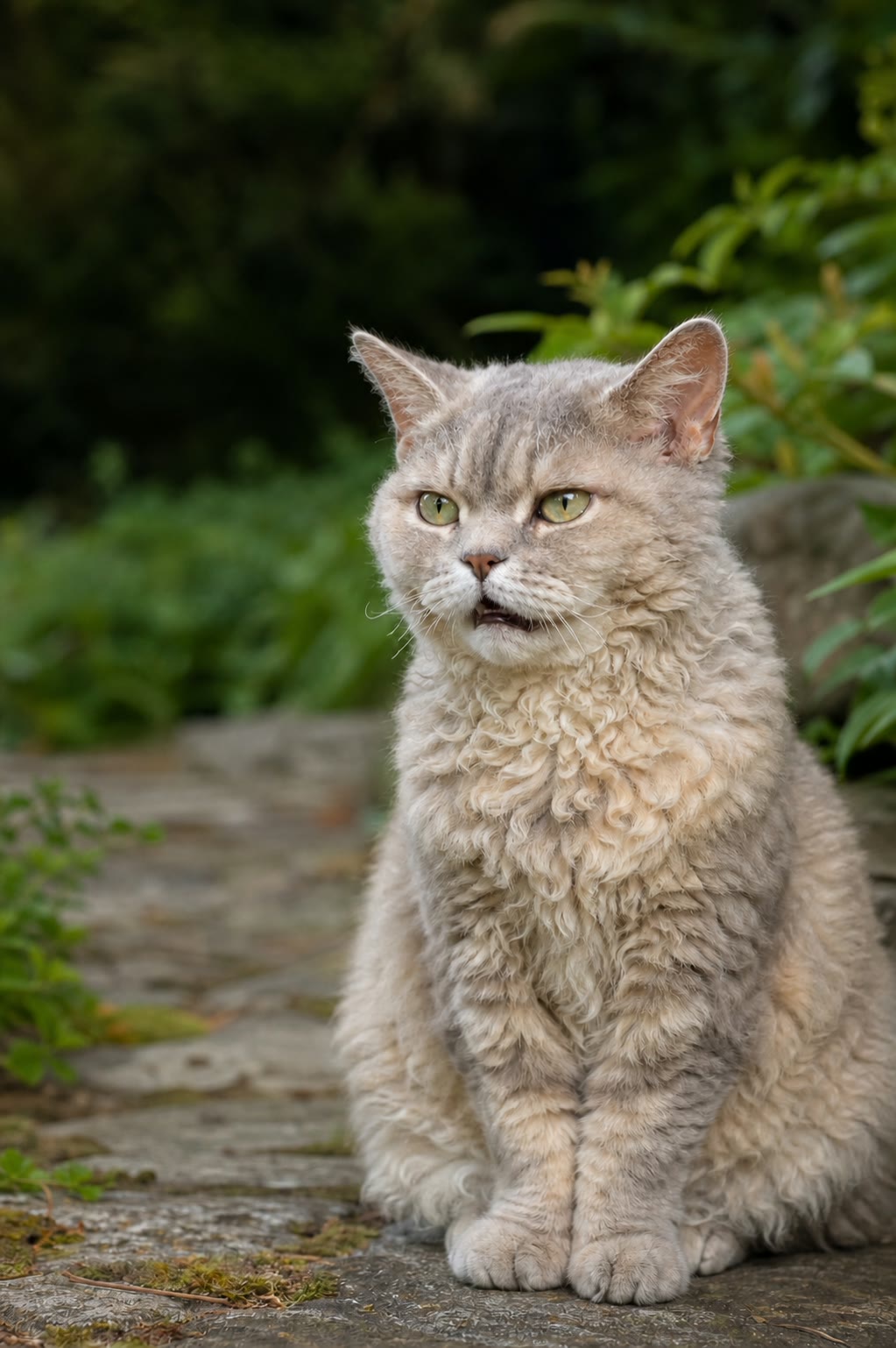 Katze genießt einen ruhigen Alltagsmoment
