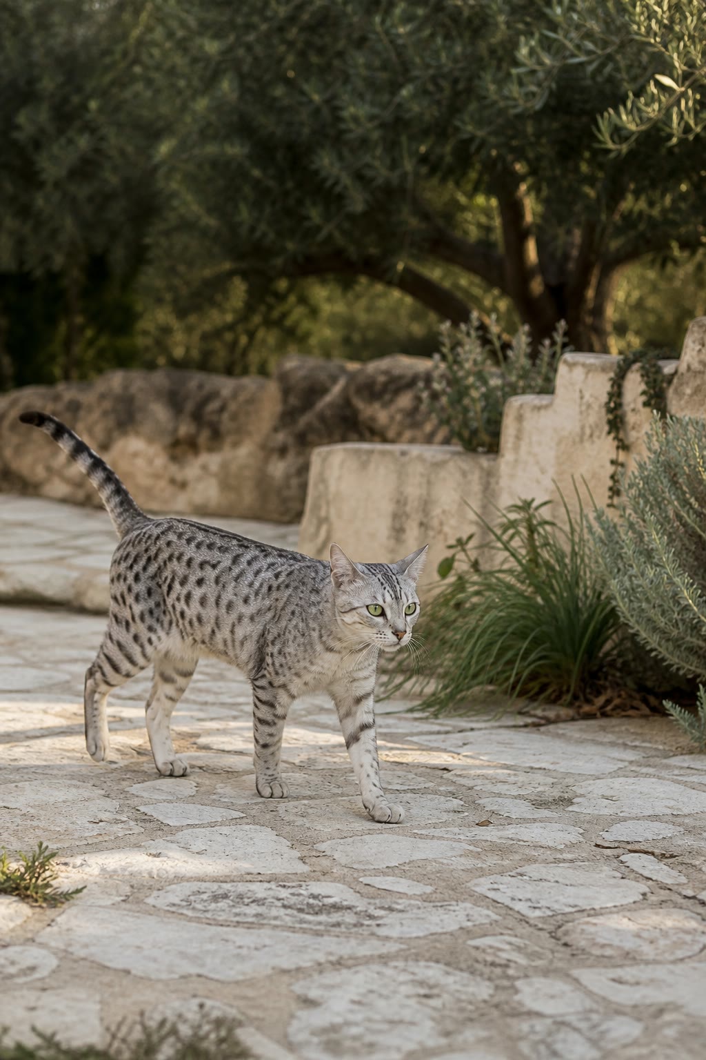 Katze genießt einen ruhigen Alltagsmoment