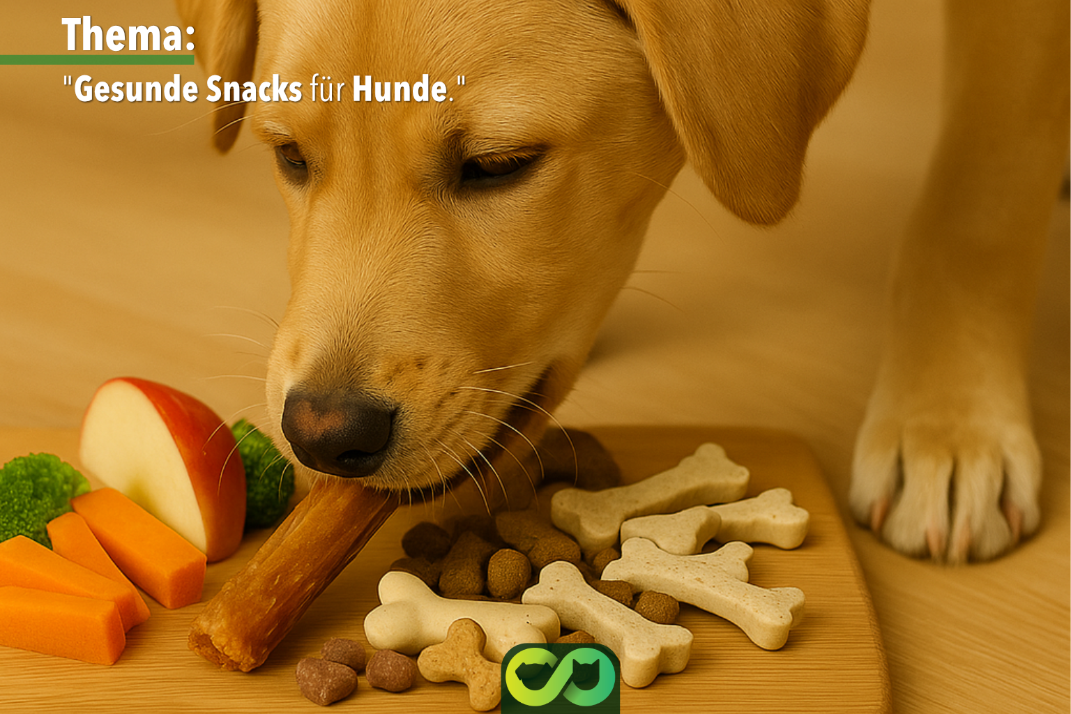 Gesunde Snacks für Hunde