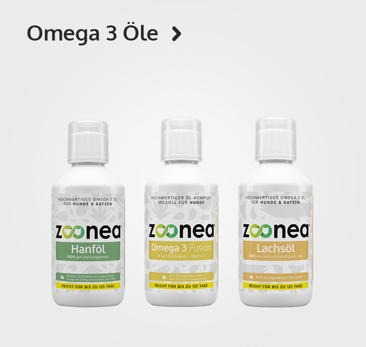 Omega-3 Öle für Hunde und Katzen
