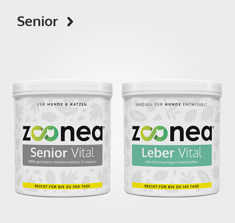 Senior Produkte für ältere Tiere