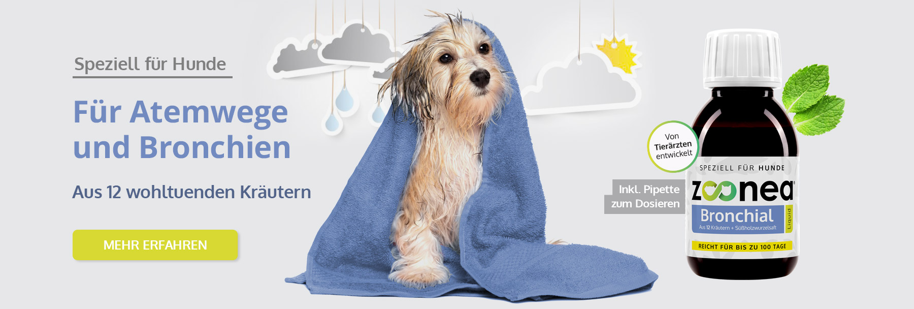 Bronchial Liquid - Natürliche Atemwegsunterstützung für Hunde und Katzen